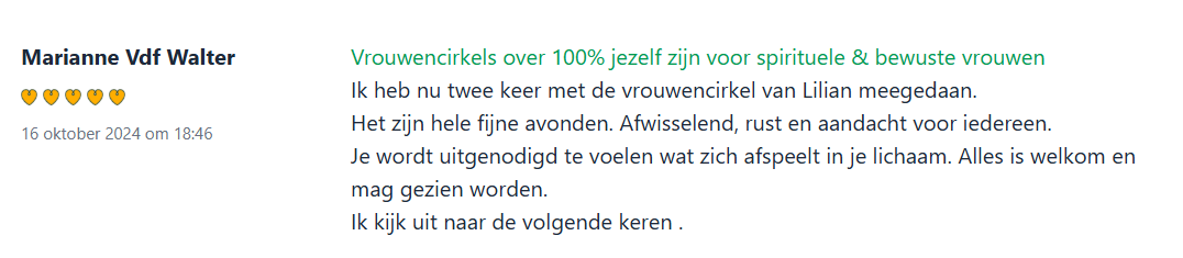Review vrouwencirkel 3