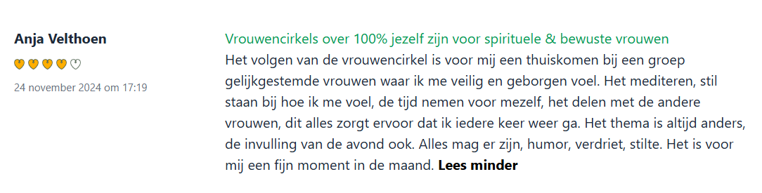Review vrouwencirkel 4