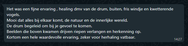 Review Marianne Drum Healing Cirkel Review Marianne Drum Healing Cirkel